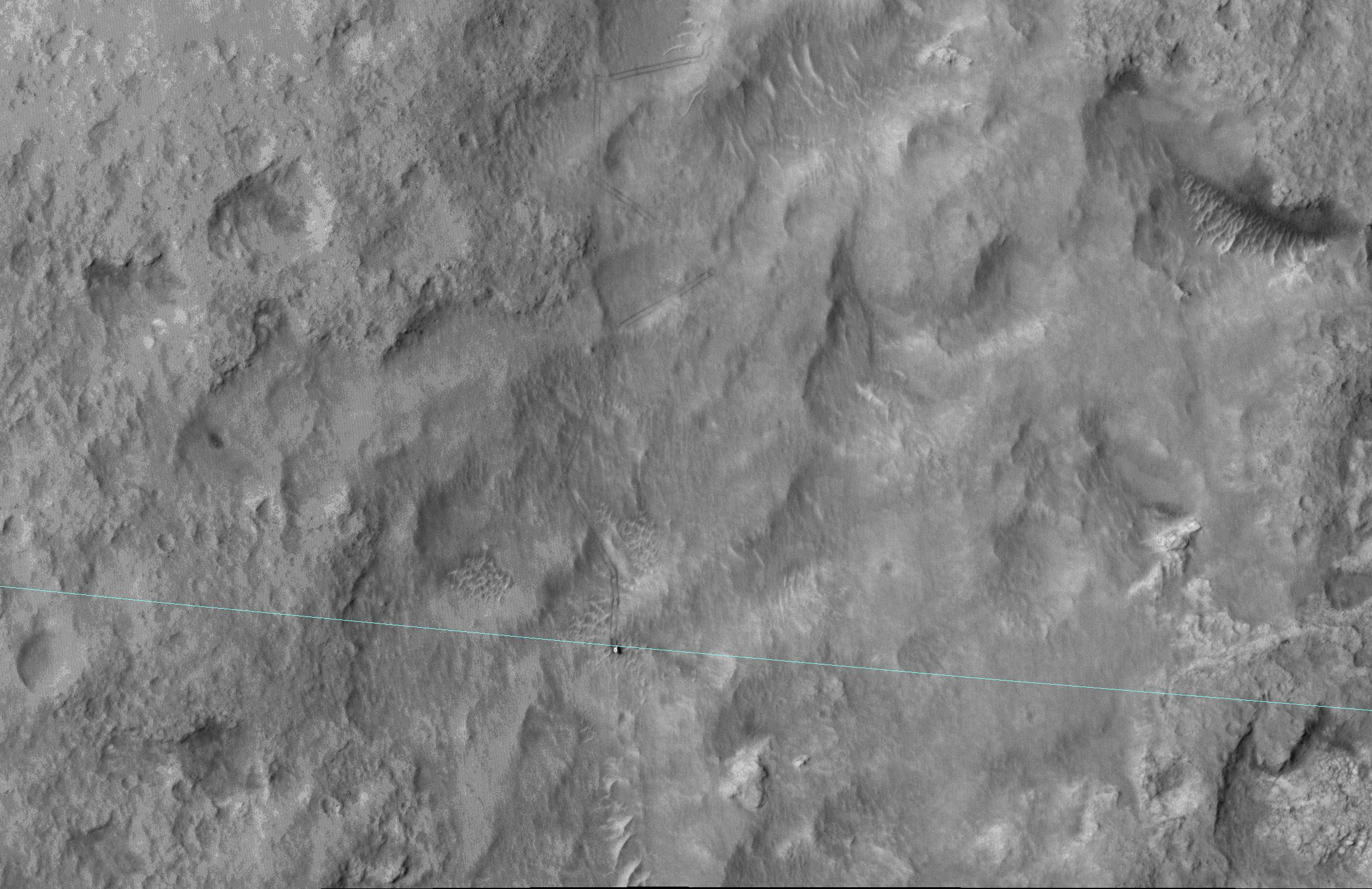 Curiosity Rover on Mars Leaves Landing 'Safe Zone'